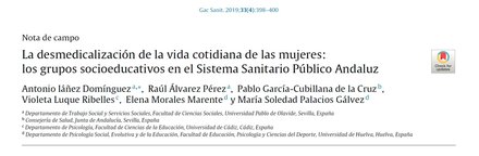 La desmedicalización de la vida cotidiana de las mujeres: los grupos socioeducativos en el Sistema Sanitario Público Andaluz 