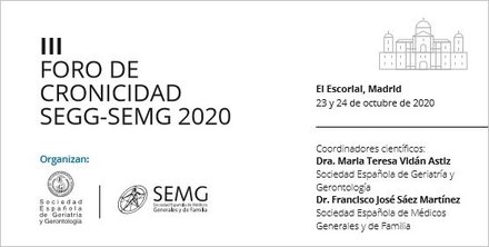 III Foro de Cronicidad SEGG-SEMG 2020 III Foro de Cronicidad SEGG-SEMG 2020