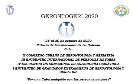 Gerontoger 2020 Geronter 2020