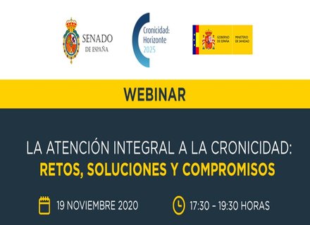 Webinar: La atención integral a la cronicidad: Retos, soluciones y compromisos