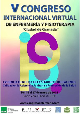 V CONGRESO INTERNACIONAL VIRTUAL DE ENFERMERÍA Y FISIOTERAPIA "Ciudad de Granada" Póster Congreso